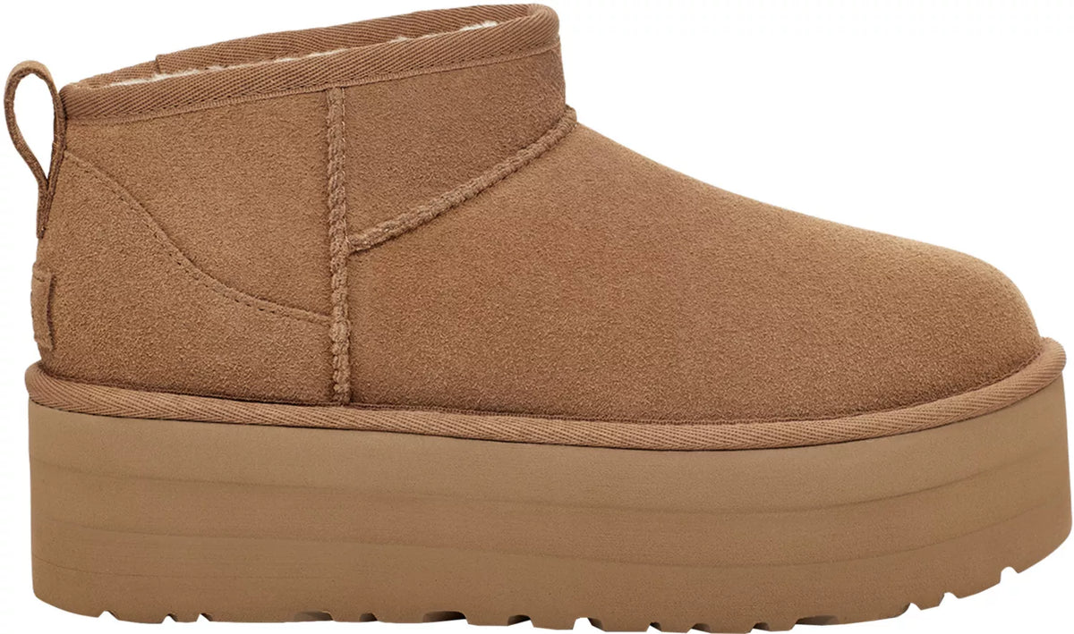UGG Women's Classic Ultra Mini Platform in Chestnut