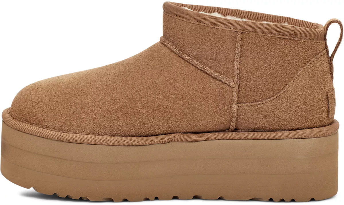 UGG Women's Classic Ultra Mini Platform in Chestnut