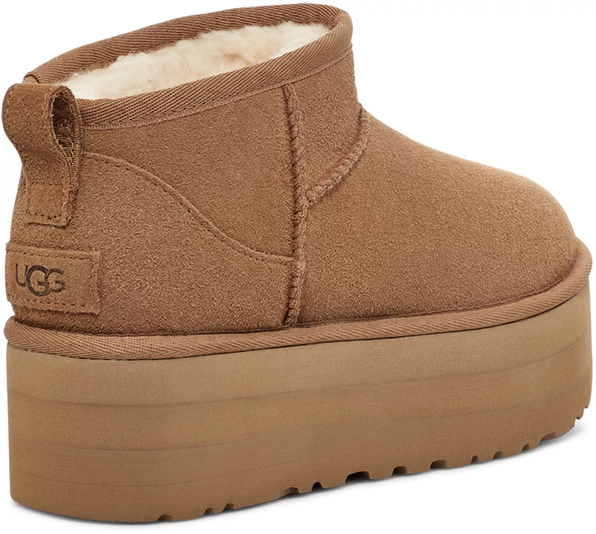 UGG Women's Classic Ultra Mini Platform in Chestnut