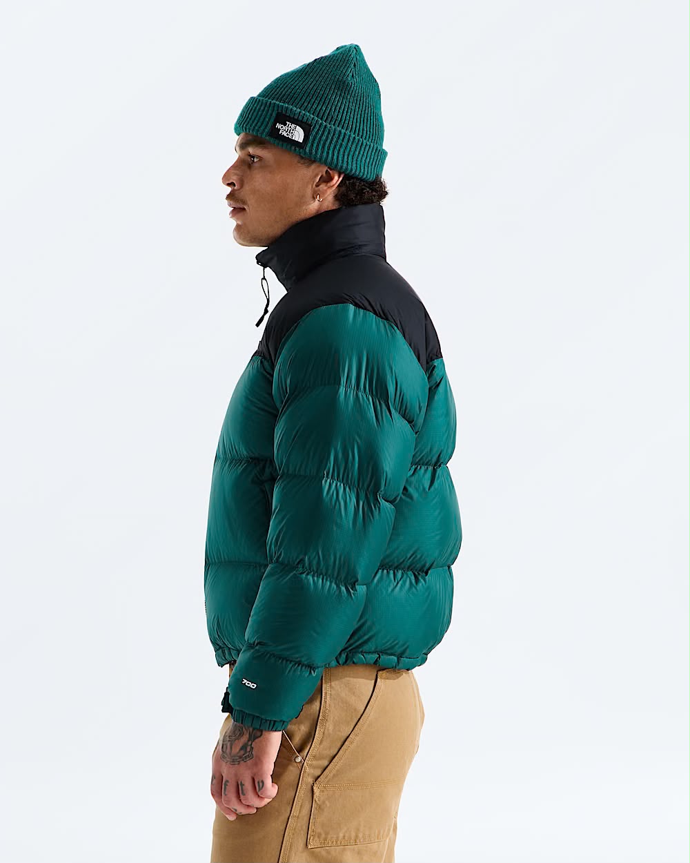 The North Face Men's 1996 Retro Nuptse Pacific Teal/TNF Black